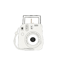 Camera Polaroid Sticker by Lot Louisa