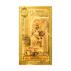 goldback money gold silver utah Sticker