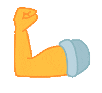 Roll Up You Can Do It Sticker by Ange Devery