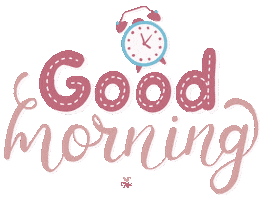 Good Morning Sticker by KC Chic Designs