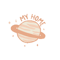 gaminevagabonde star home planet my home Sticker