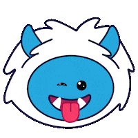 Wink Flirt Sticker by The CakeMonster Official