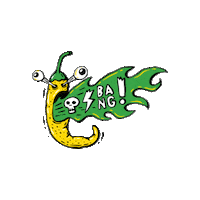 Chilli Pepper Bang Sticker by mujkaktus