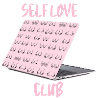 Pink Laptop Sticker by Coconut Lane