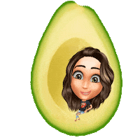 Avocado Makenajordison Sticker by Genies