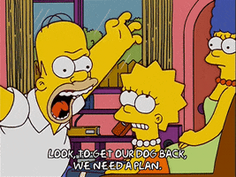 homer simpson simpsons home GIF