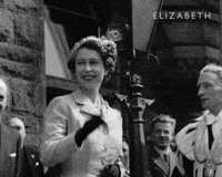 Queen Elizabeth Hello GIF by Madman Entertainment