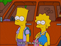 happy bart simpson GIF