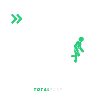 Fitness Running Sticker by TotalPass Oficial