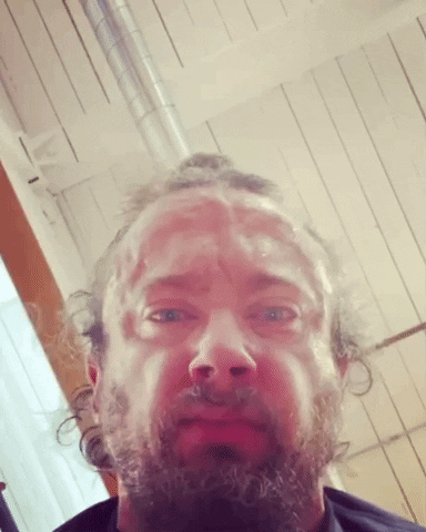 chasaydh beast sam hyde post workout intense stare GIF