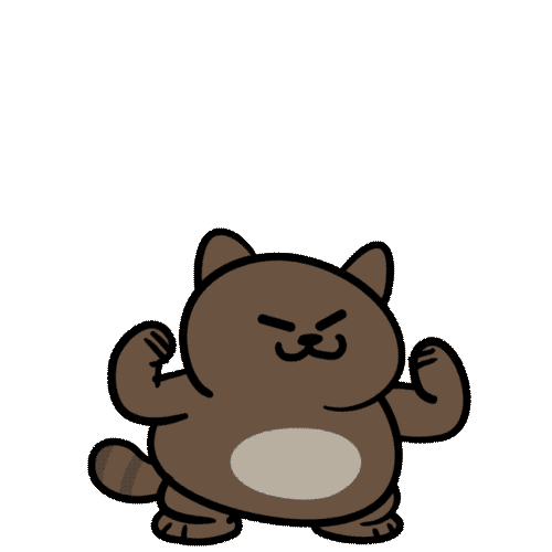 Happy Cat Sticker