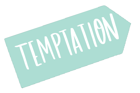 I Want Temptation Sticker by FeelGood Fibers
