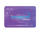 Now Playing Gift Card Sticker by Imagine Cinemas