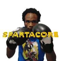 teamspartacore fitness boxing champion fighter Sticker
