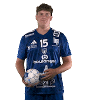 Happy Hand Sticker by GRAND BESANÇON DOUBS HANDBALL