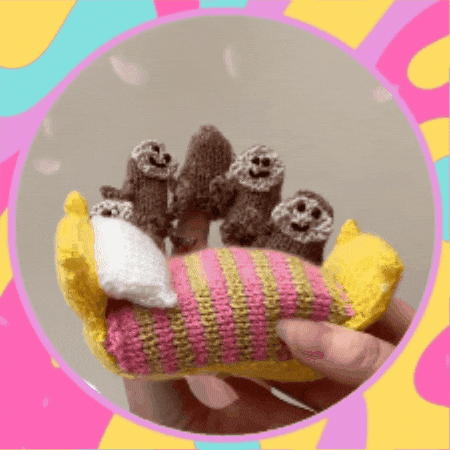 Bedtime Monkeys GIF by TeaCosyFolk