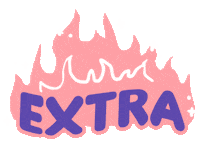 fire glow Sticker by SkinPotions