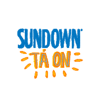 SundownBr beach kids family mar Sticker