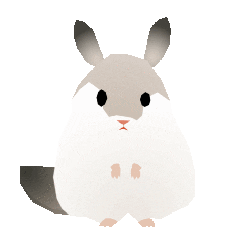 ForestIsland_relaxinggame giphyupload chinchilla forester チンチラ Sticker