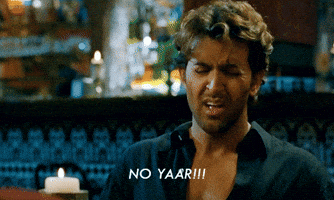 No Yaar GIF by Hrithik Roshan