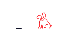 Bad Bunny Jump Sticker