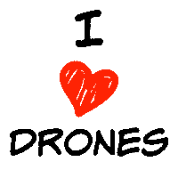 Drone Phantom Sticker by TAM