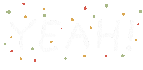 Party Confetti Sticker