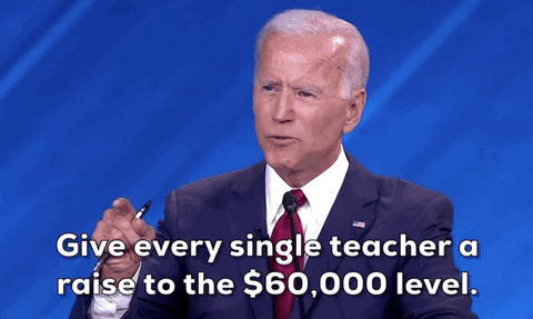 Joe Biden Education GIF by GIPHY News