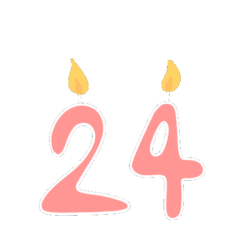 24 Sticker by lalalove