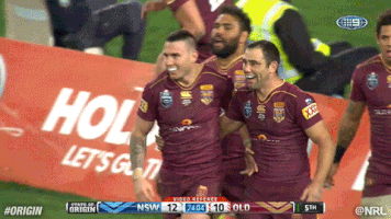 rugby league hug GIF by NRL