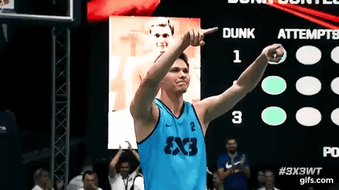 Excited 3 On 3 GIF by FIBA3x3