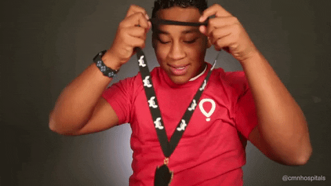 gold medal kids GIF by Children's Miracle Network Hospitals
