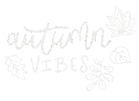 Autumn Leaves Vibes Sticker by studiosinn