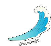 Surfer Girl Swimming Sticker by SwimOutlet