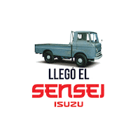 Japanese Truck Sticker by Isuzu México
