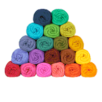 hobbiiyarn creator maker crochet knitting Sticker