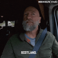 Sam Heughan Starz GIF by Men in Kilts: A Roadtrip with Sam and Graham