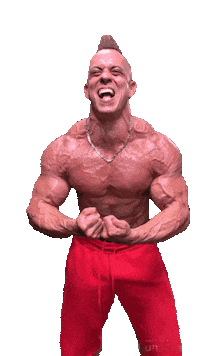 thekingofdiet angry mad hungry monster Sticker