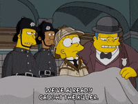 lisa simpson cops GIF