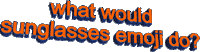 Emoji What Sticker by AnimatedText