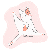 Kittysitter cat cats kitty kitten Sticker