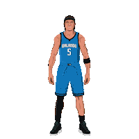 Orlando Magic Basketball Sticker by SportsManias