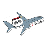 beerkorea travel plane 여행 비행기 Sticker