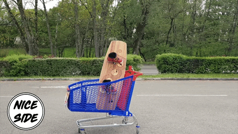 cart wakeboarding GIF