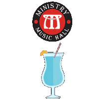 Ministry_Music_Hall drink cocktail ministry sparti Sticker