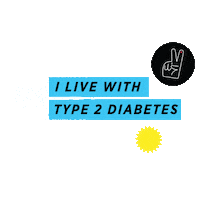 The Drop Diabetes Sticker by Beyond Type 1
