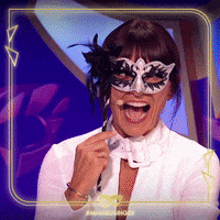 MaskedSingerUK mask ITV rita ora the masked singer GIF