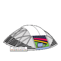 National Stadium Art Sticker by National Arts Council Singapore