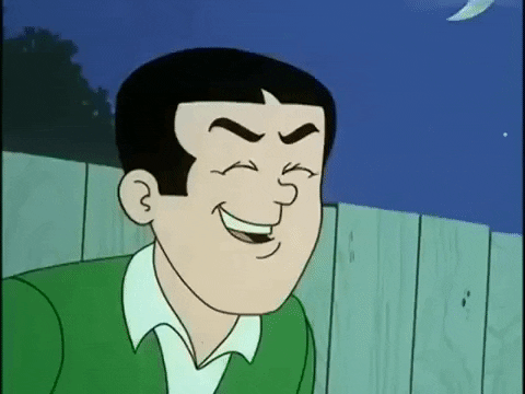 Reggie Mantle Laughing GIF by Archie Comics