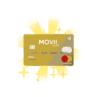 sparkle card Sticker by MOVii